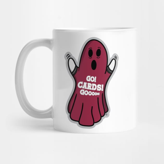 Ghost Arizona Cardinals by Rad Love